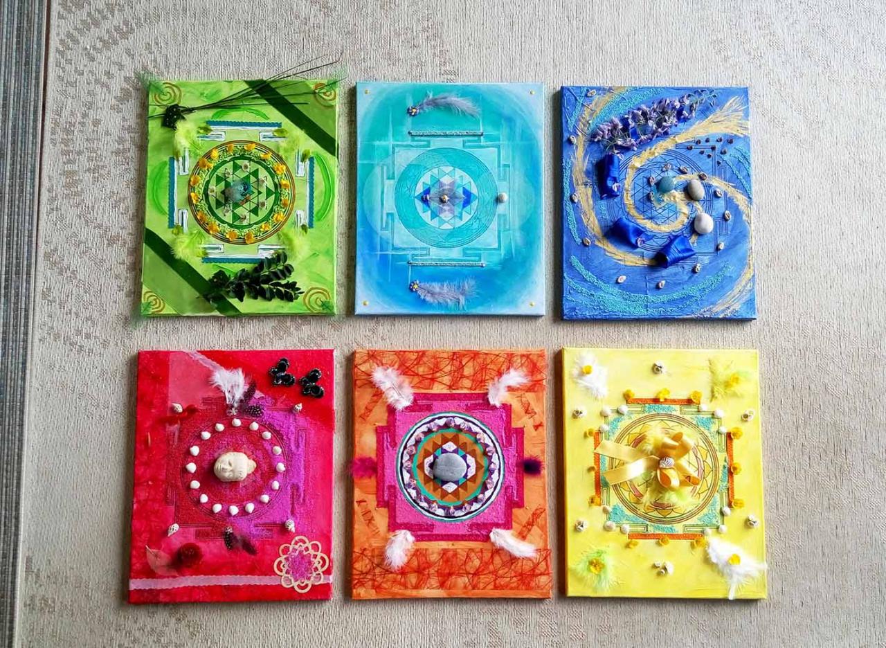Yantras en 3D