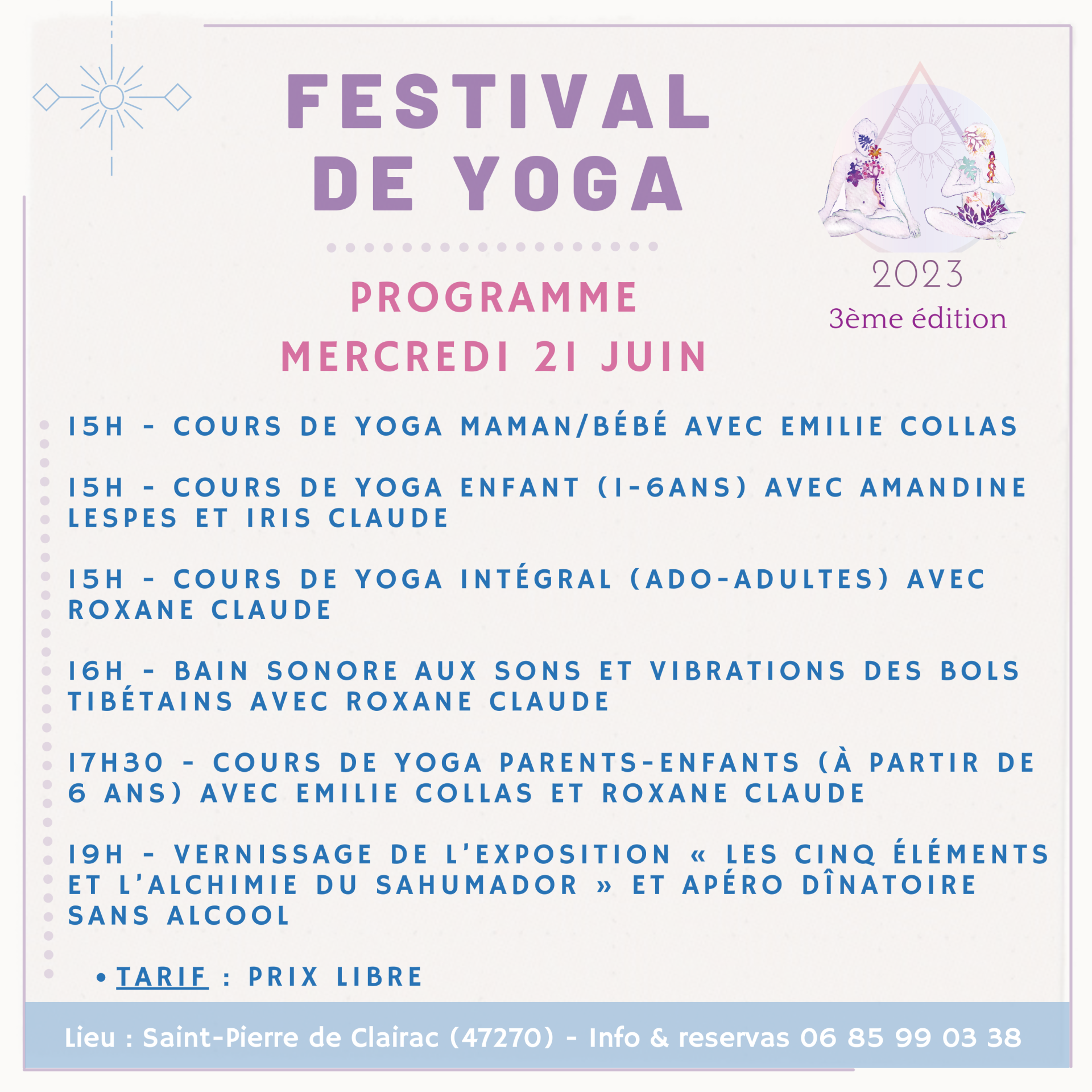 FY Programme Mercredi