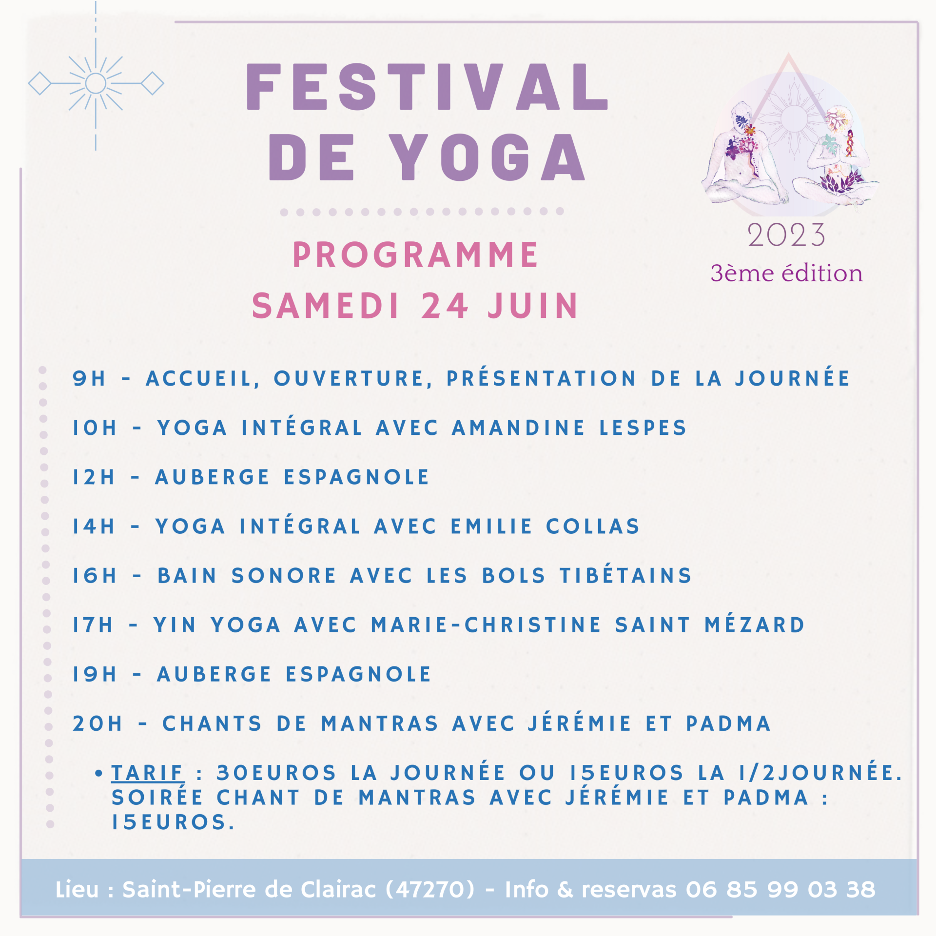 FY Programme Samedi