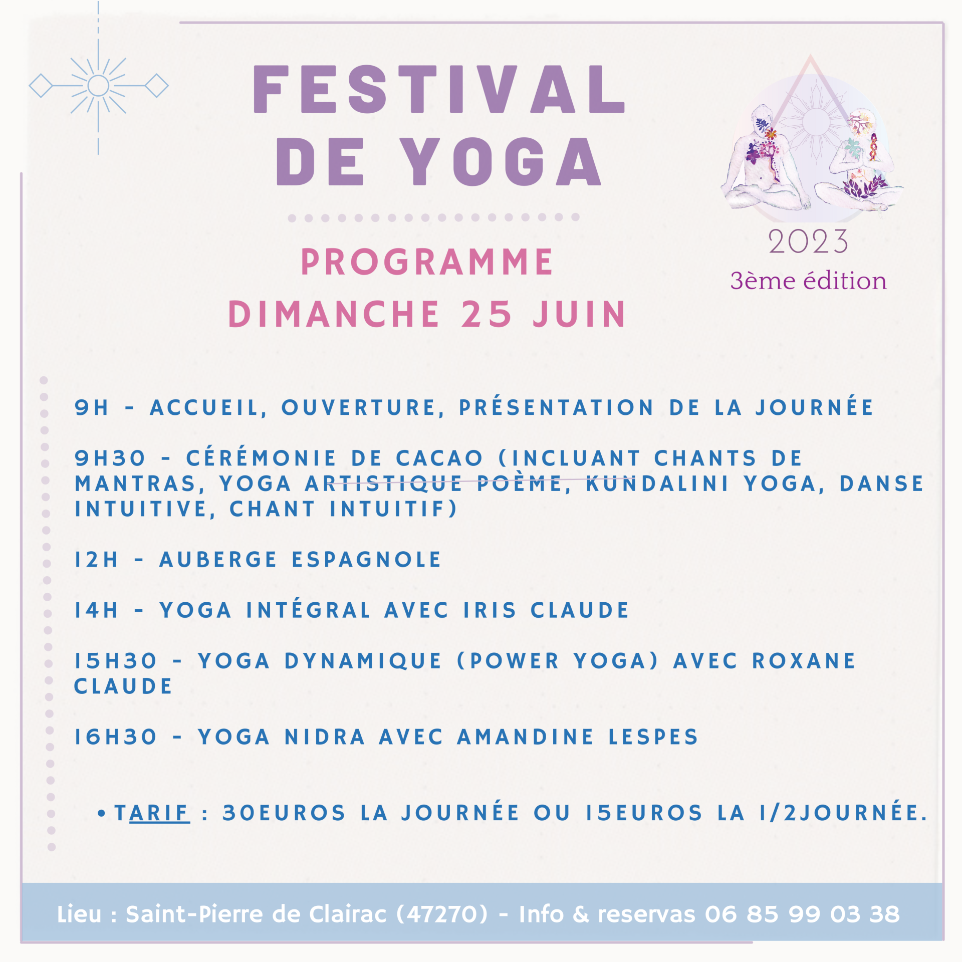 FY Programme Dimanche